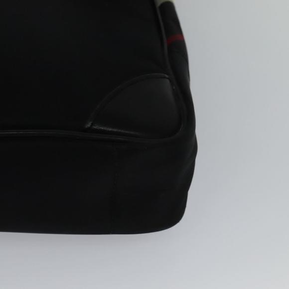 BURBERRY Black label Shoulder Bag Nylon Black Auth bs23895 - Picture 14 of 16